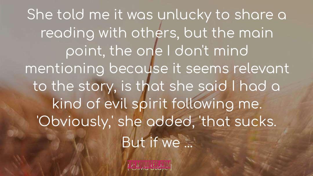 Evil Spirit quotes by Olivia Sudjic