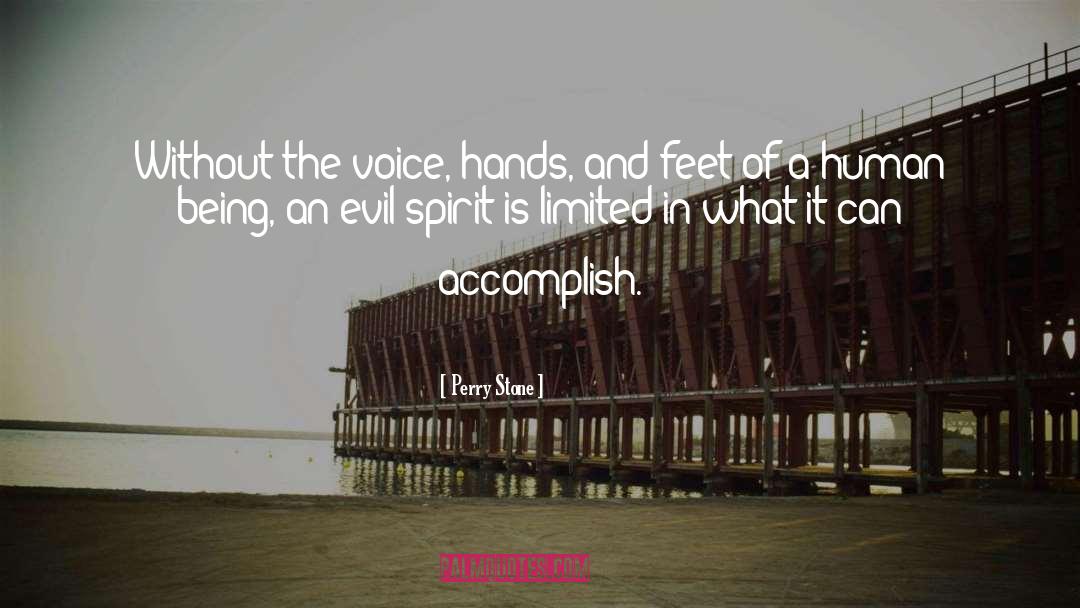 Evil Spirit quotes by Perry Stone