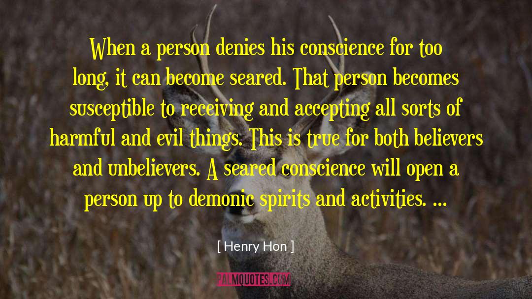 Evil Spirits quotes by Henry Hon