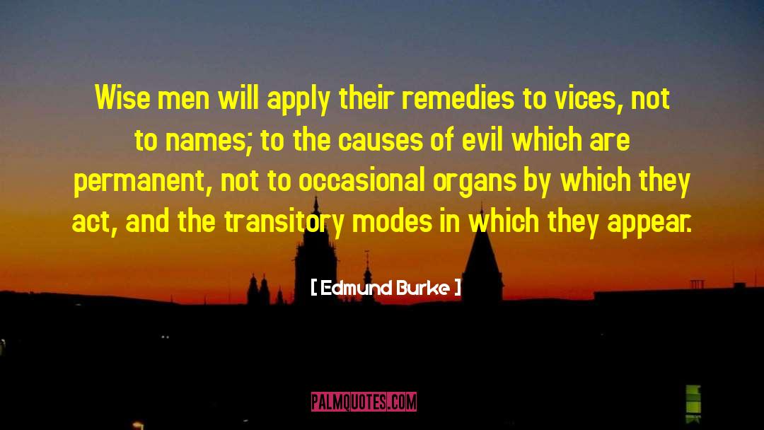 Evil Stepmother quotes by Edmund Burke