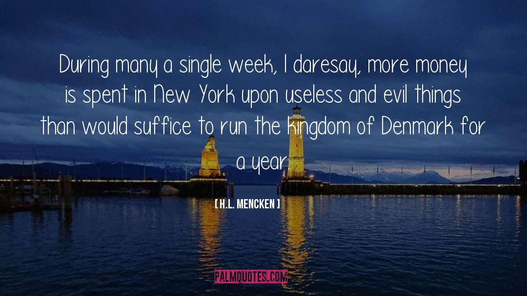Evil Things quotes by H.L. Mencken