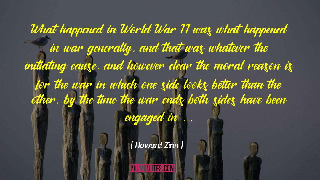 Evil War quotes by Howard Zinn