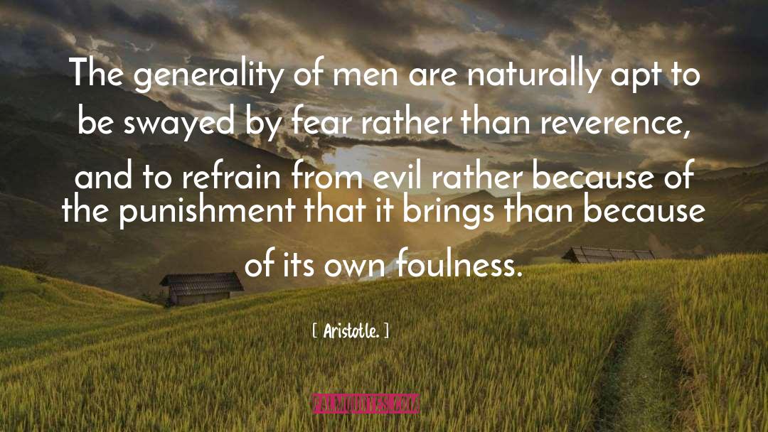 Evil Women quotes by Aristotle.