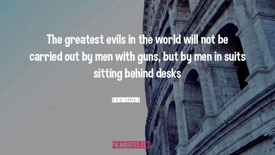 Evil World quotes by C.S. Lewis