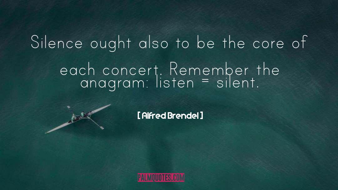 Evinced Anagram quotes by Alfred Brendel