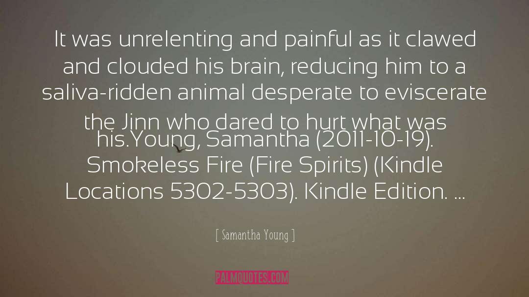 Eviscerate quotes by Samantha Young
