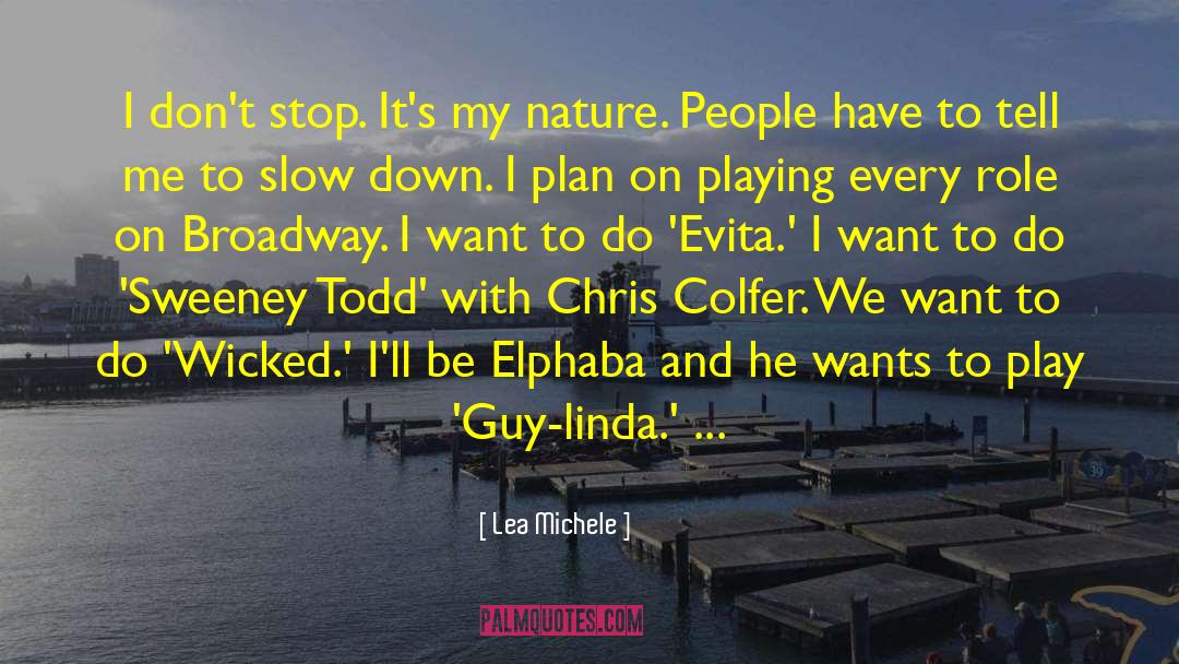 Evita Puyet quotes by Lea Michele