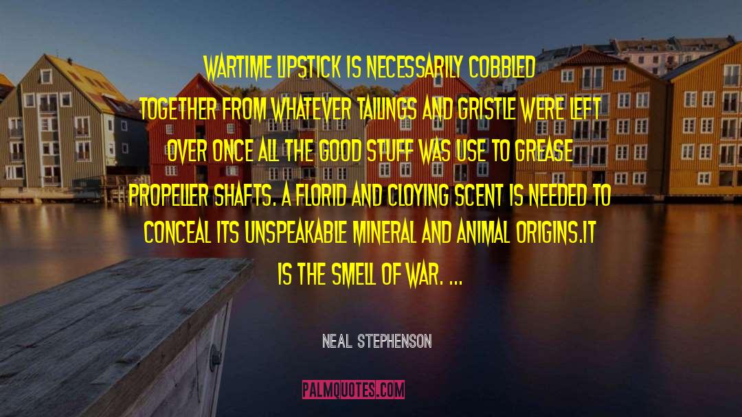 Evocative quotes by Neal Stephenson