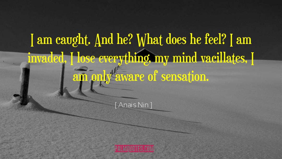 Evoke Sensation quotes by Anais Nin