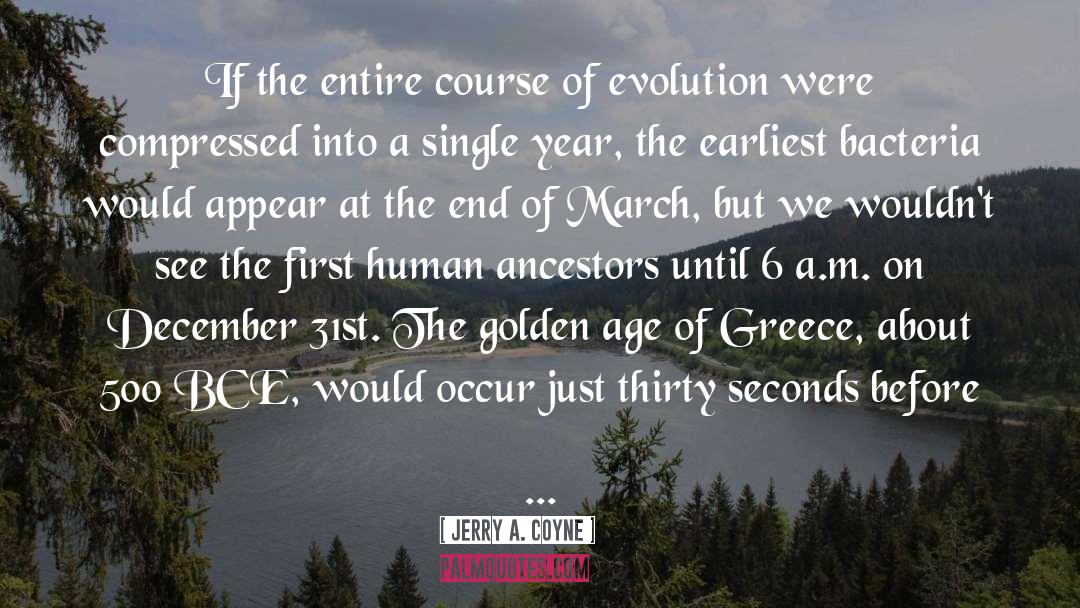 Evolution Of Goddess quotes by Jerry A. Coyne