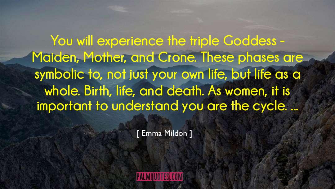 Evolution Of Goddess quotes by Emma Mildon