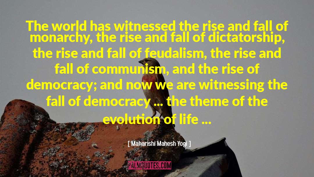 Evolution Of Life quotes by Maharishi Mahesh Yogi