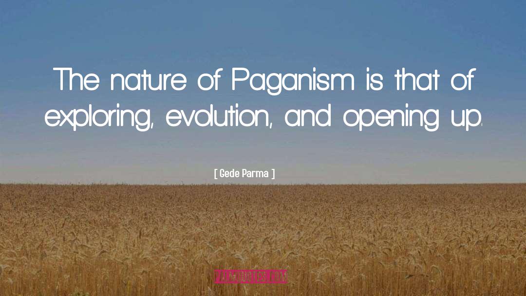 Evolution quotes by Gede Parma