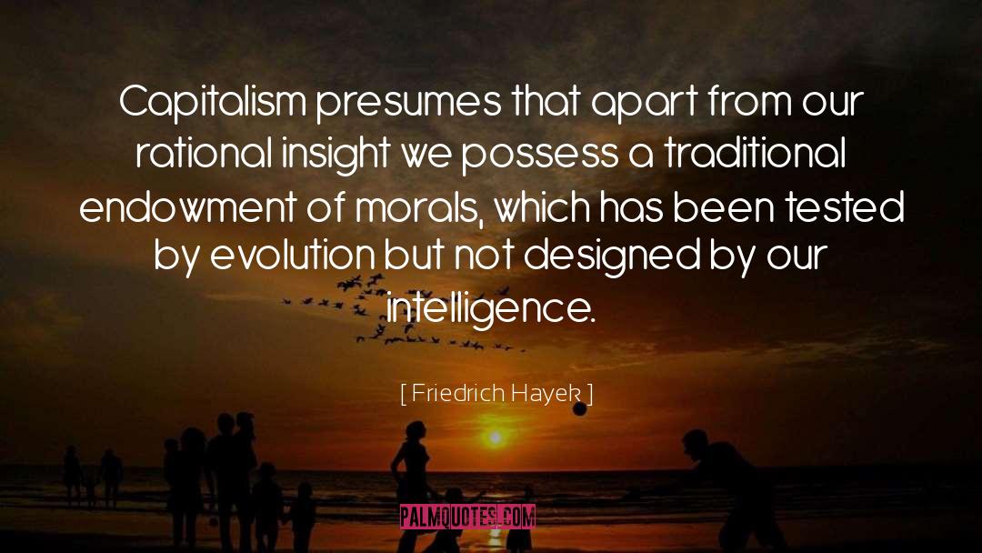 Evolution Vs Creationism quotes by Friedrich Hayek