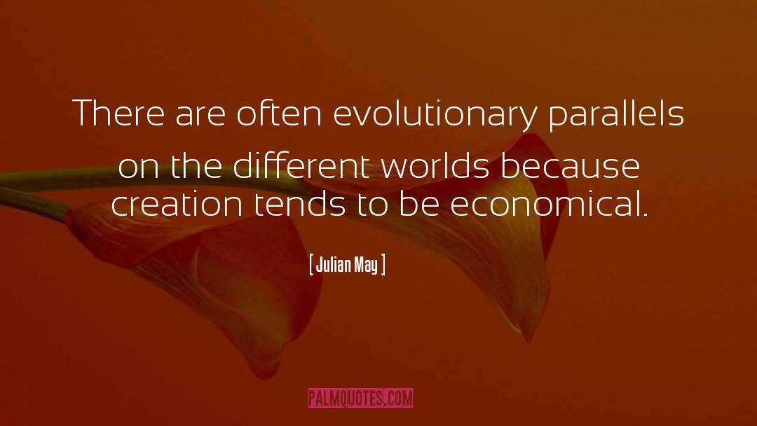 Evolutionary Biology quotes by Julian May