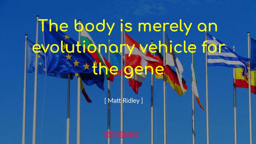 Evolutionary Biology quotes by Matt Ridley