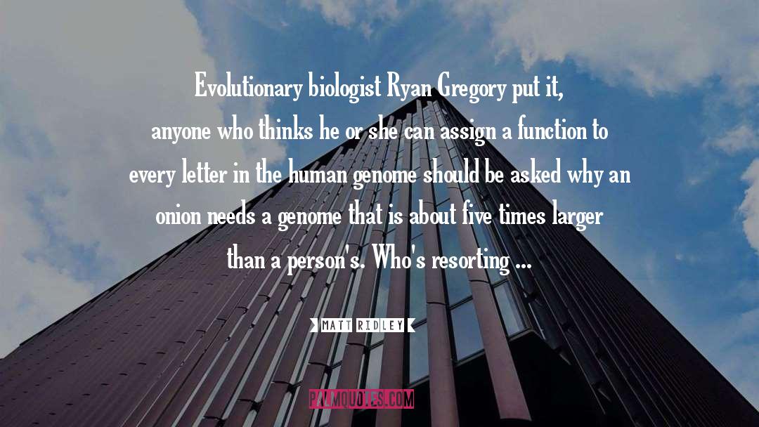 Evolutionary Novelties quotes by Matt Ridley