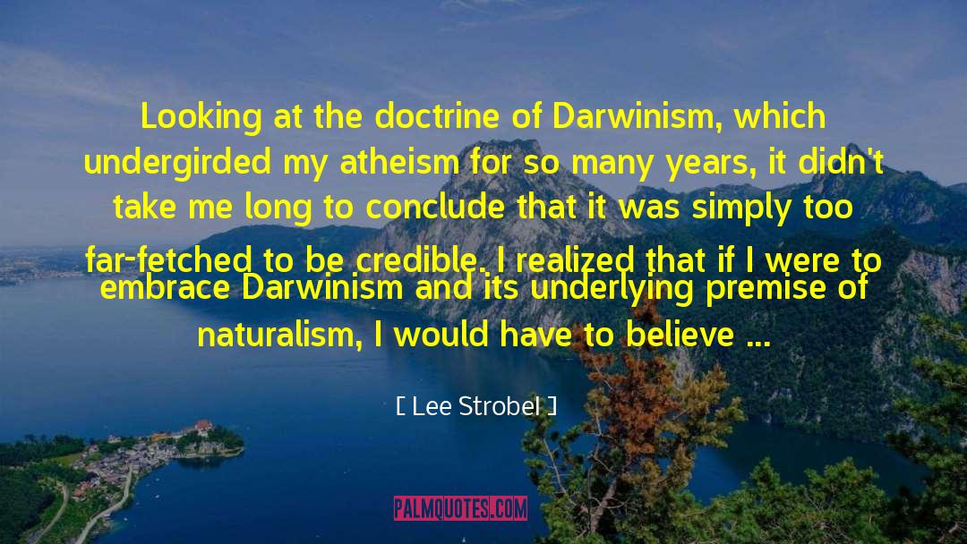 Evolutionary Novelties quotes by Lee Strobel