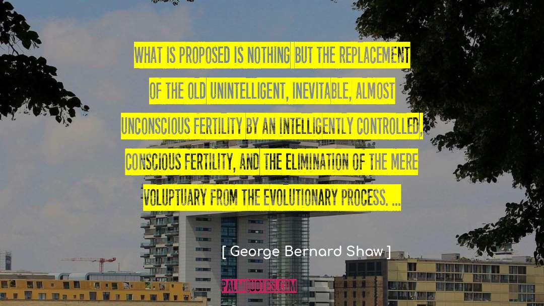 Evolutionary Process quotes by George Bernard Shaw