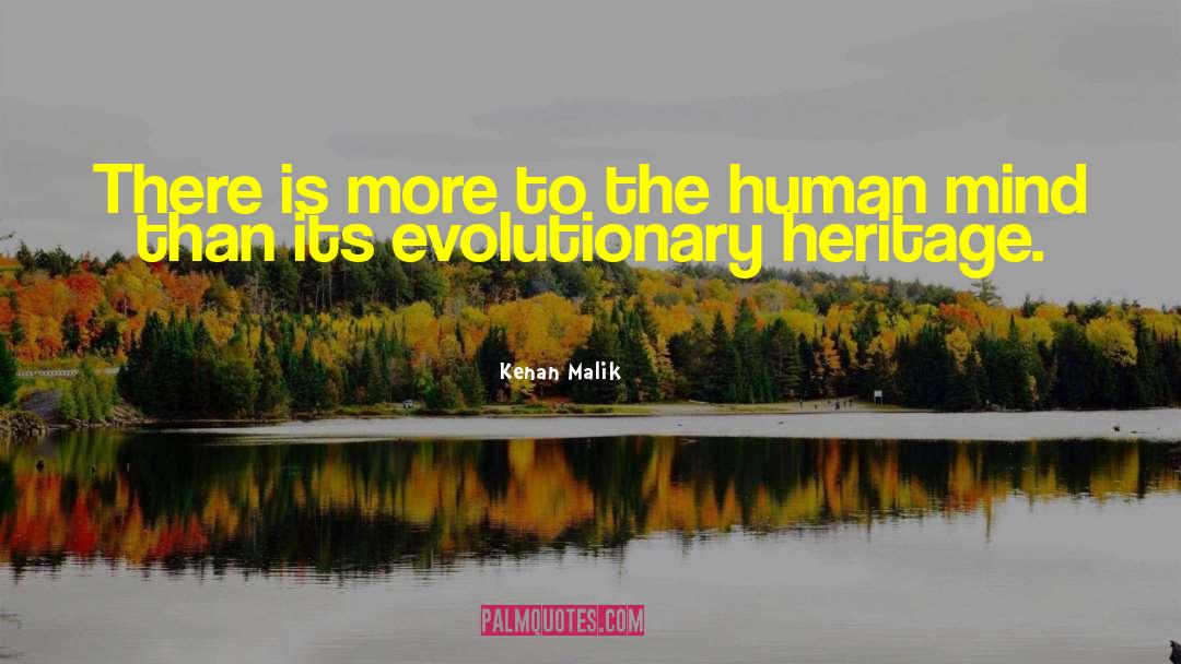 Evolutionary Psychology quotes by Kenan Malik