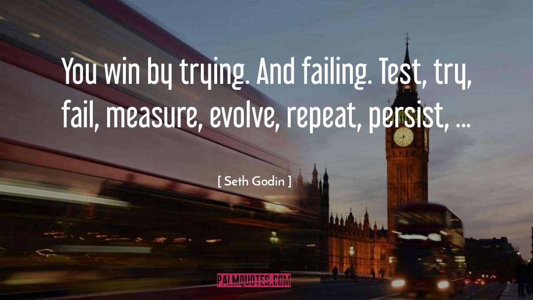 Evolve quotes by Seth Godin