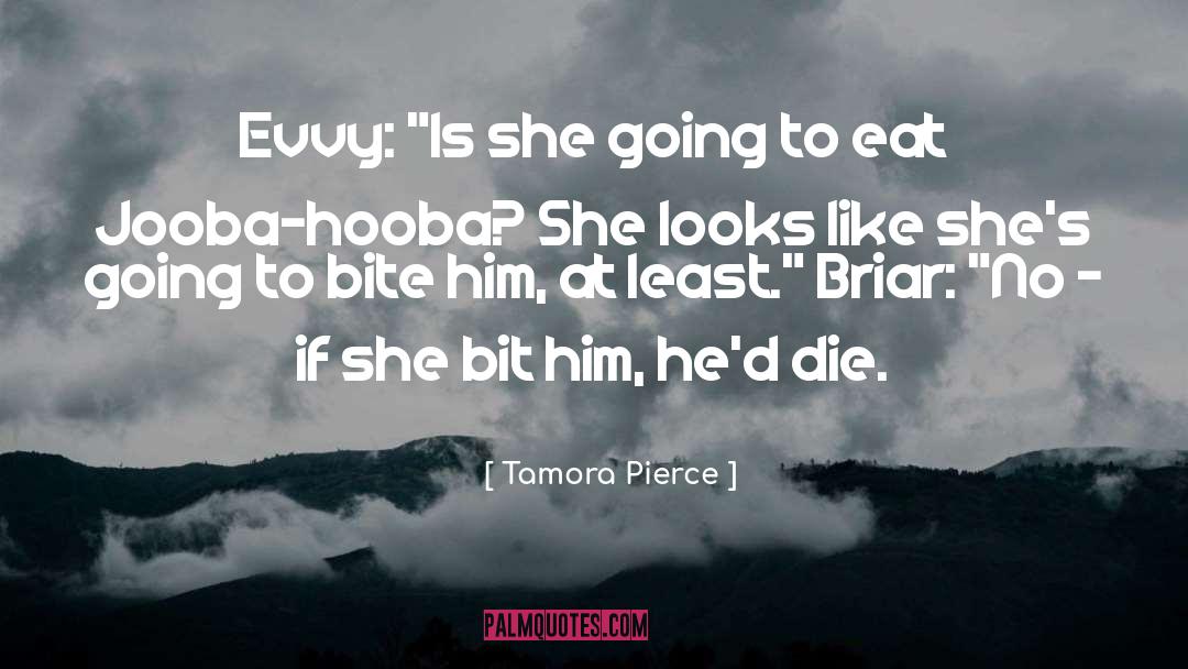 Evvy quotes by Tamora Pierce