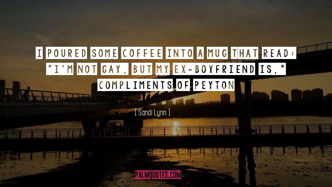 Ex Boyfriend quotes by Sandi Lynn