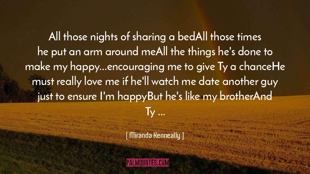 Ex Boyfriend quotes by Miranda Kenneally