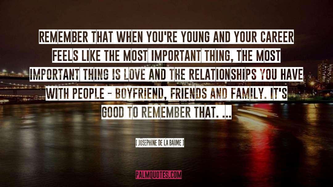 Ex Boyfriend quotes by Josephine De La Baume