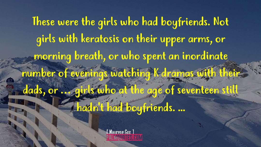 Ex Boyfriends Dating Best Friend quotes by Maurene Goo