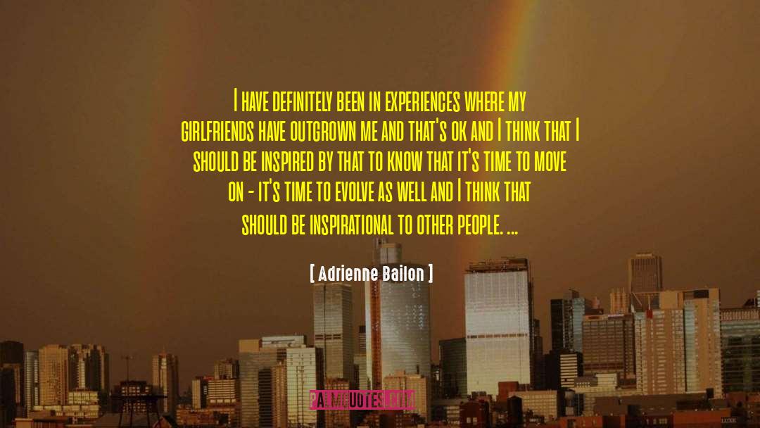 Ex Girlfriend quotes by Adrienne Bailon