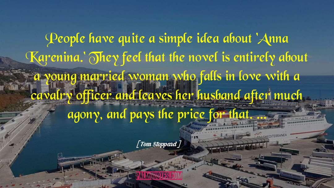 Ex Husband quotes by Tom Stoppard
