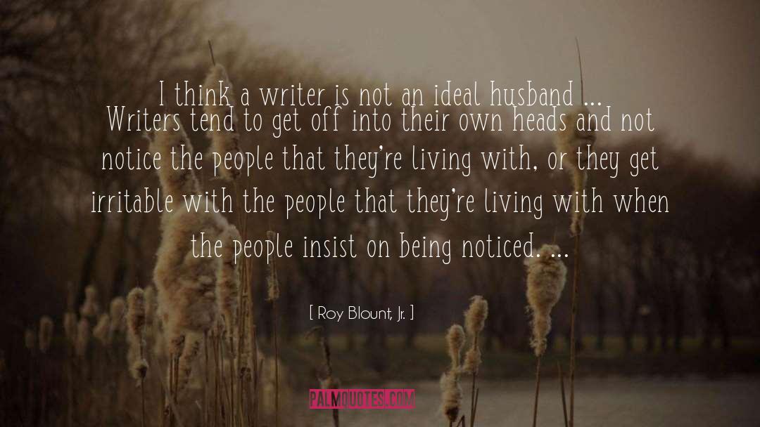 Ex Husband quotes by Roy Blount, Jr.