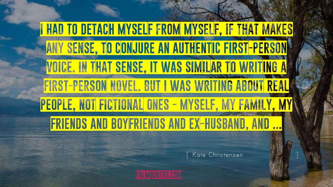 Ex Husband quotes by Kate Christensen