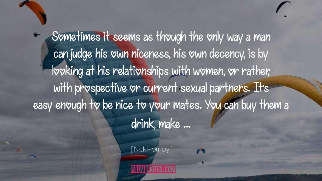 Ex Partners quotes by Nick Hornby