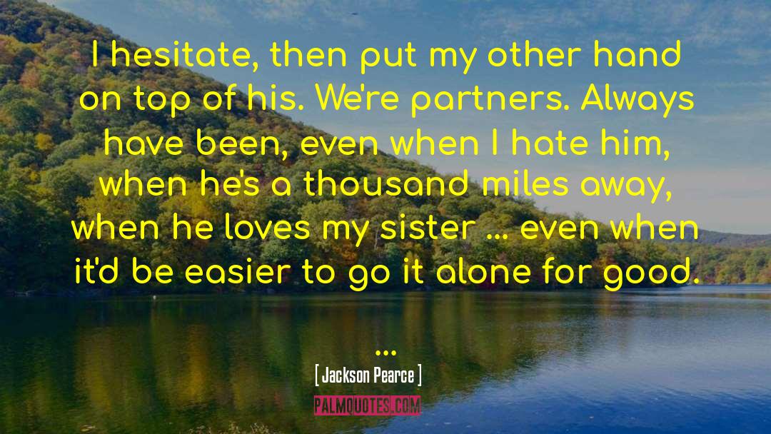 Ex Partners quotes by Jackson Pearce