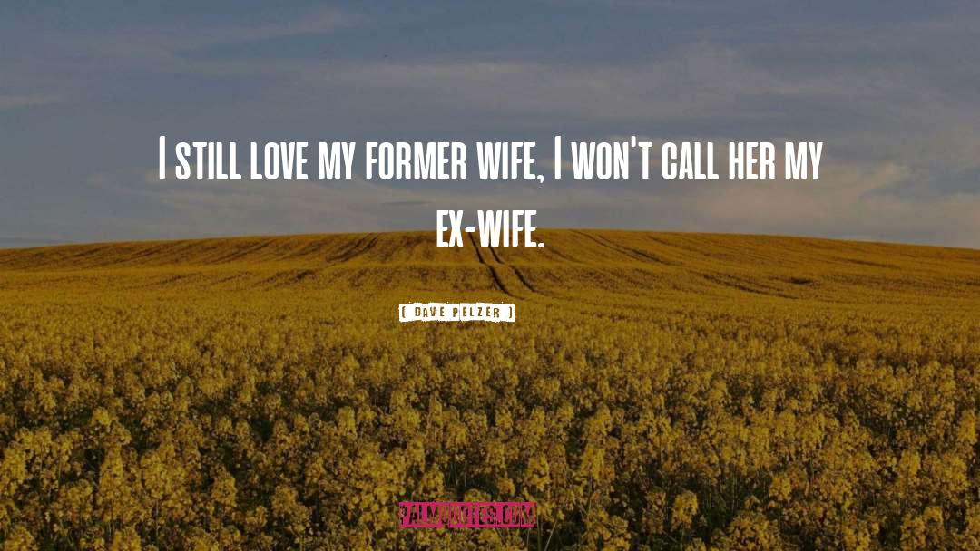 Ex Wife Hate quotes by Dave Pelzer
