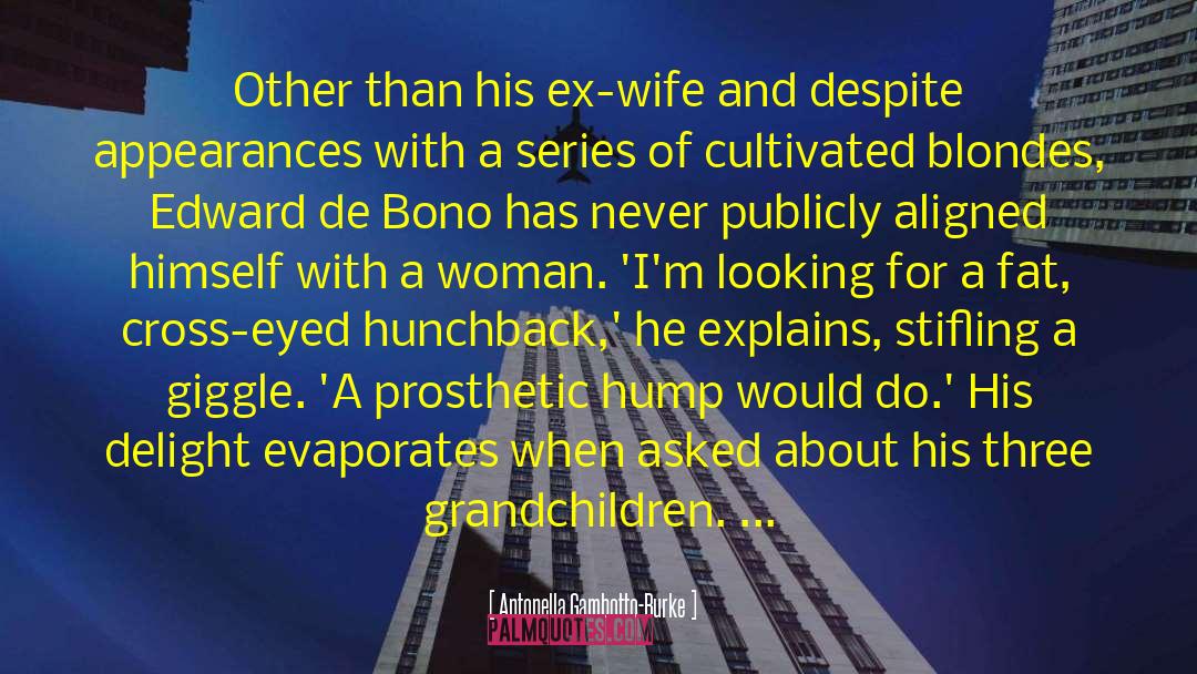 Ex Wife quotes by Antonella Gambotto-Burke