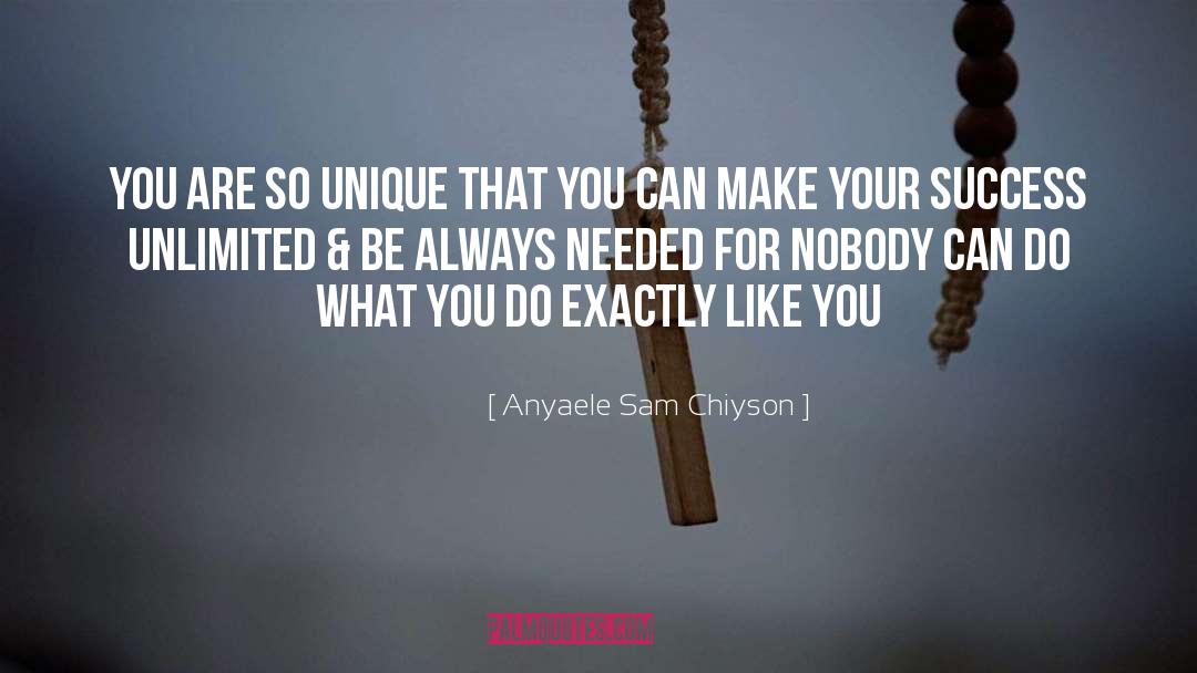 Exactly quotes by Anyaele Sam Chiyson