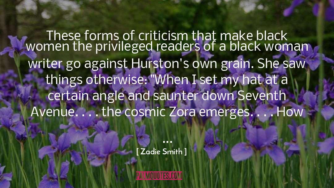 Exactly Right quotes by Zadie Smith