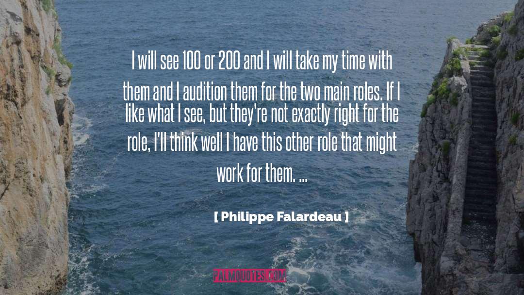 Exactly Right quotes by Philippe Falardeau