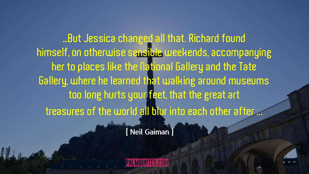 Exaggerate quotes by Neil Gaiman