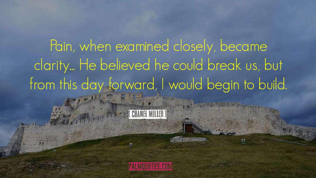 Examined quotes by Chanel Miller