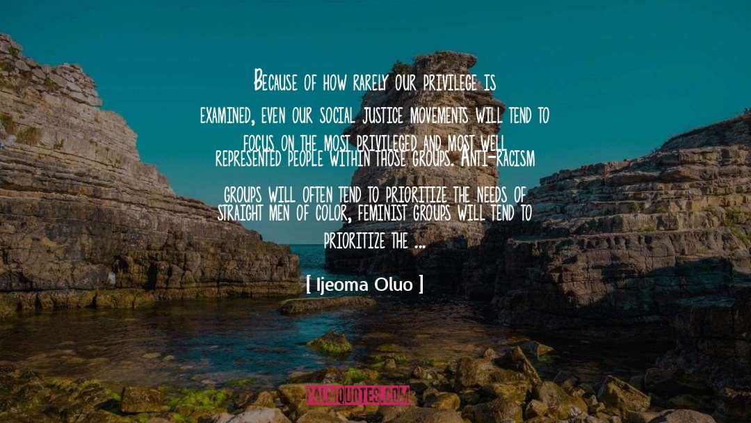 Examined quotes by Ijeoma Oluo