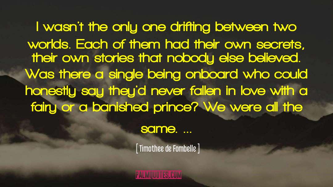 Examples Of Love quotes by Timothee De Fombelle