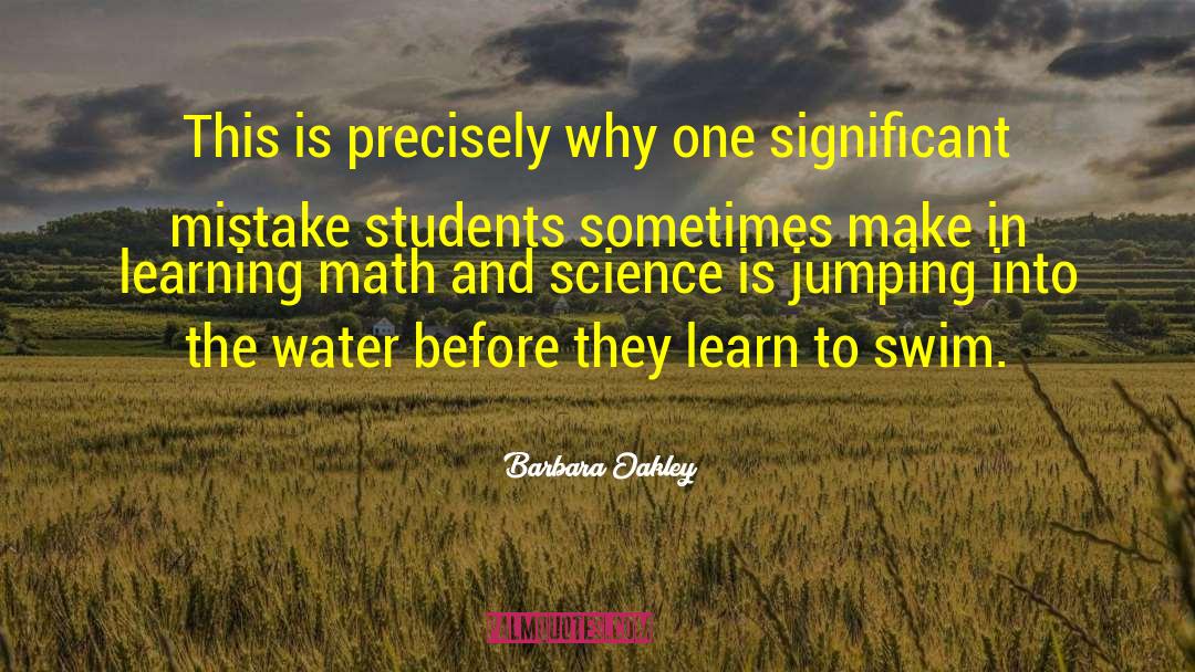 Exceeds In Math quotes by Barbara Oakley