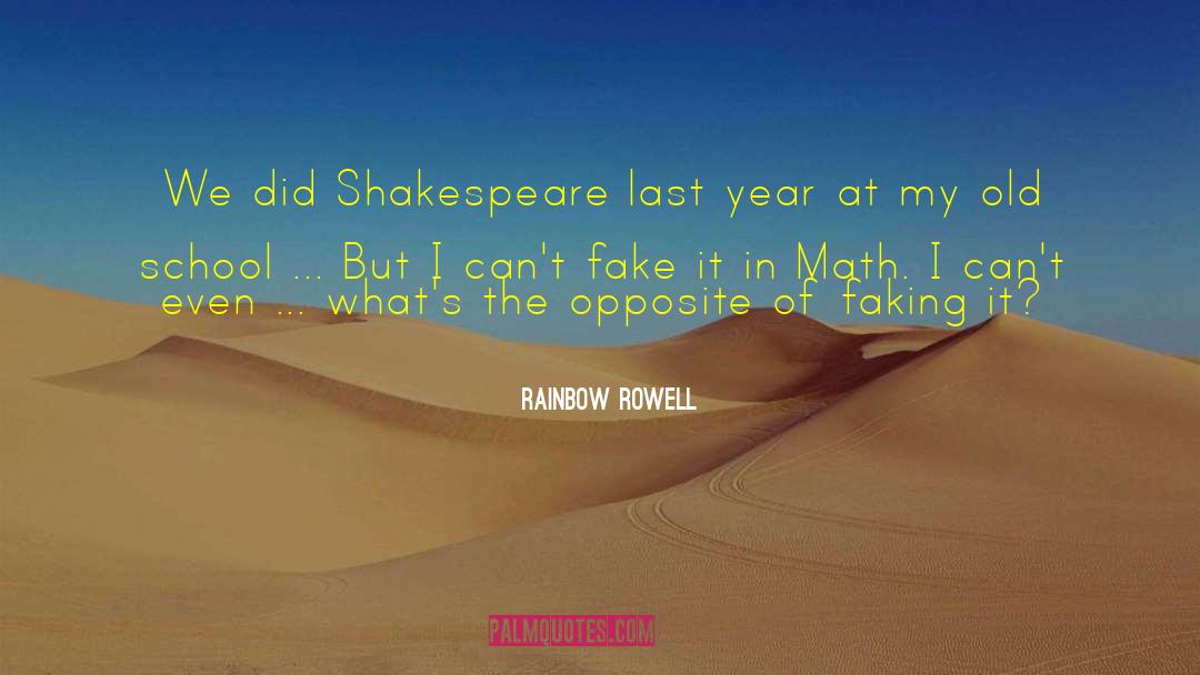 Exceeds In Math quotes by Rainbow Rowell