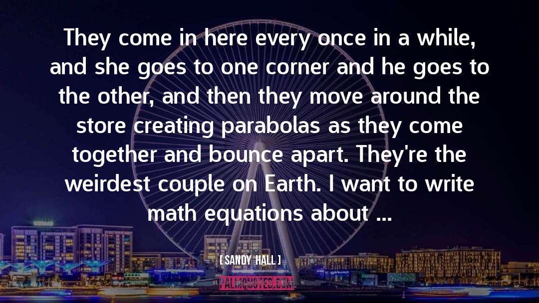 Exceeds In Math quotes by Sandy  Hall