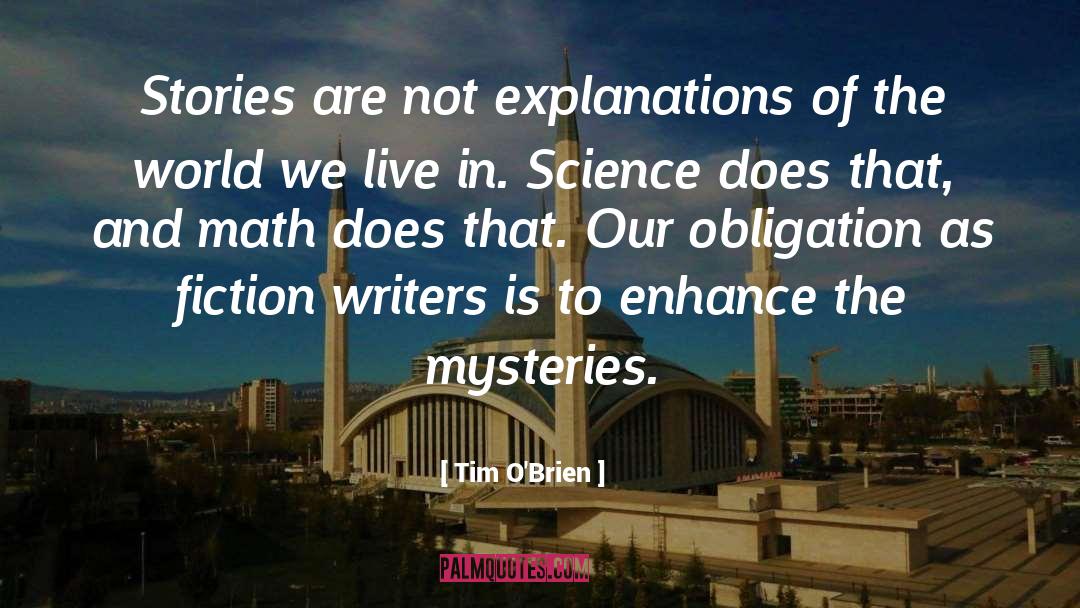 Exceeds In Math quotes by Tim O'Brien
