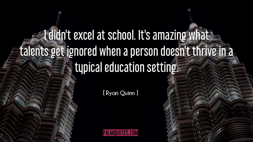 Excel quotes by Ryan Quinn